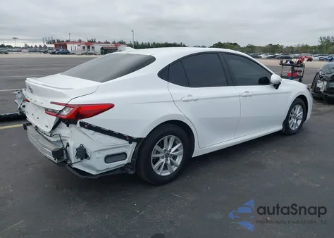 2025 Toyota Camry Le from USA, damaged, VIN 4T1DAACK3SU596701